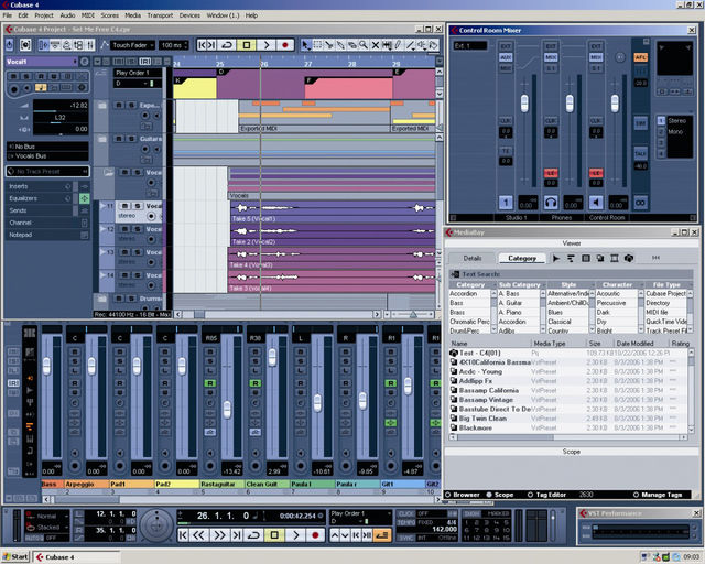 blank You can control all of your monitoring without bringing an external mixer into play.